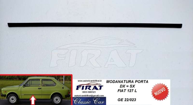 MODANATURA PORTA FIAT 127 L DX = SX (22/023)